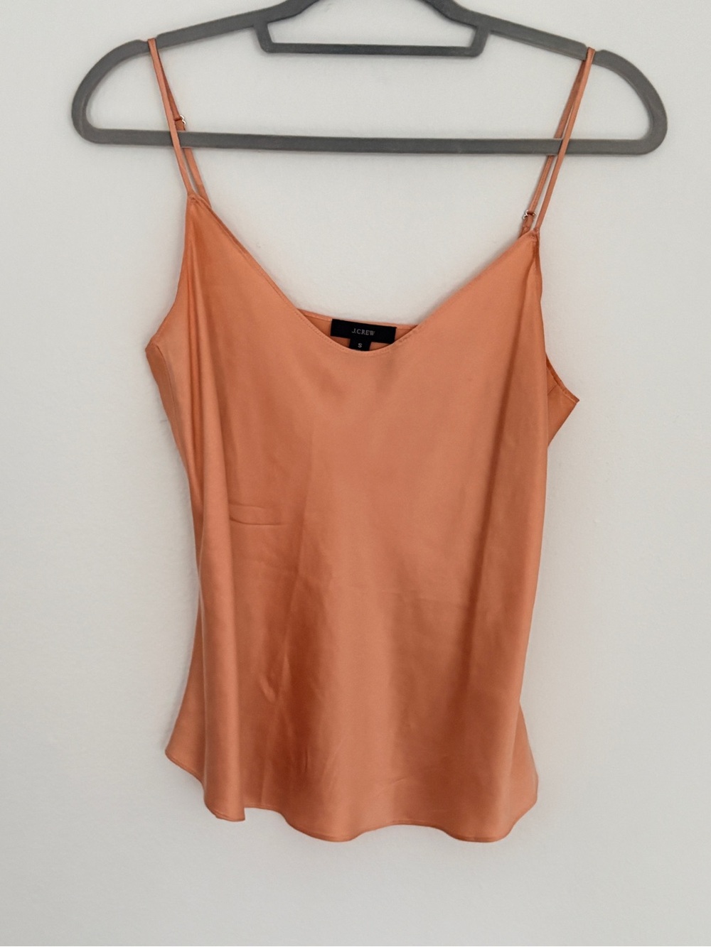 J.Crew 100% silk camisole nwot small Peach Cami Top - J. Crew